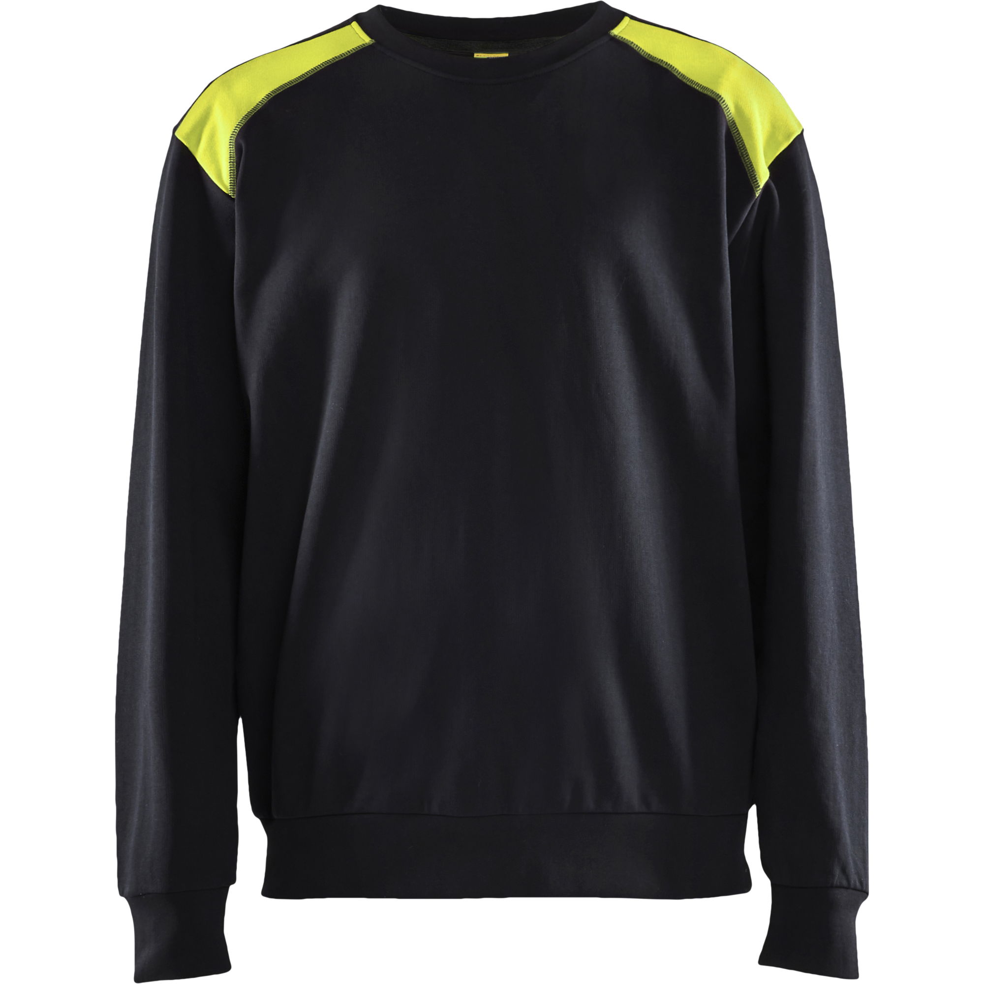 Blaklader Sweatshirt, Black/Yellow