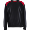 Blaklader Sweatshirt, Black/Red