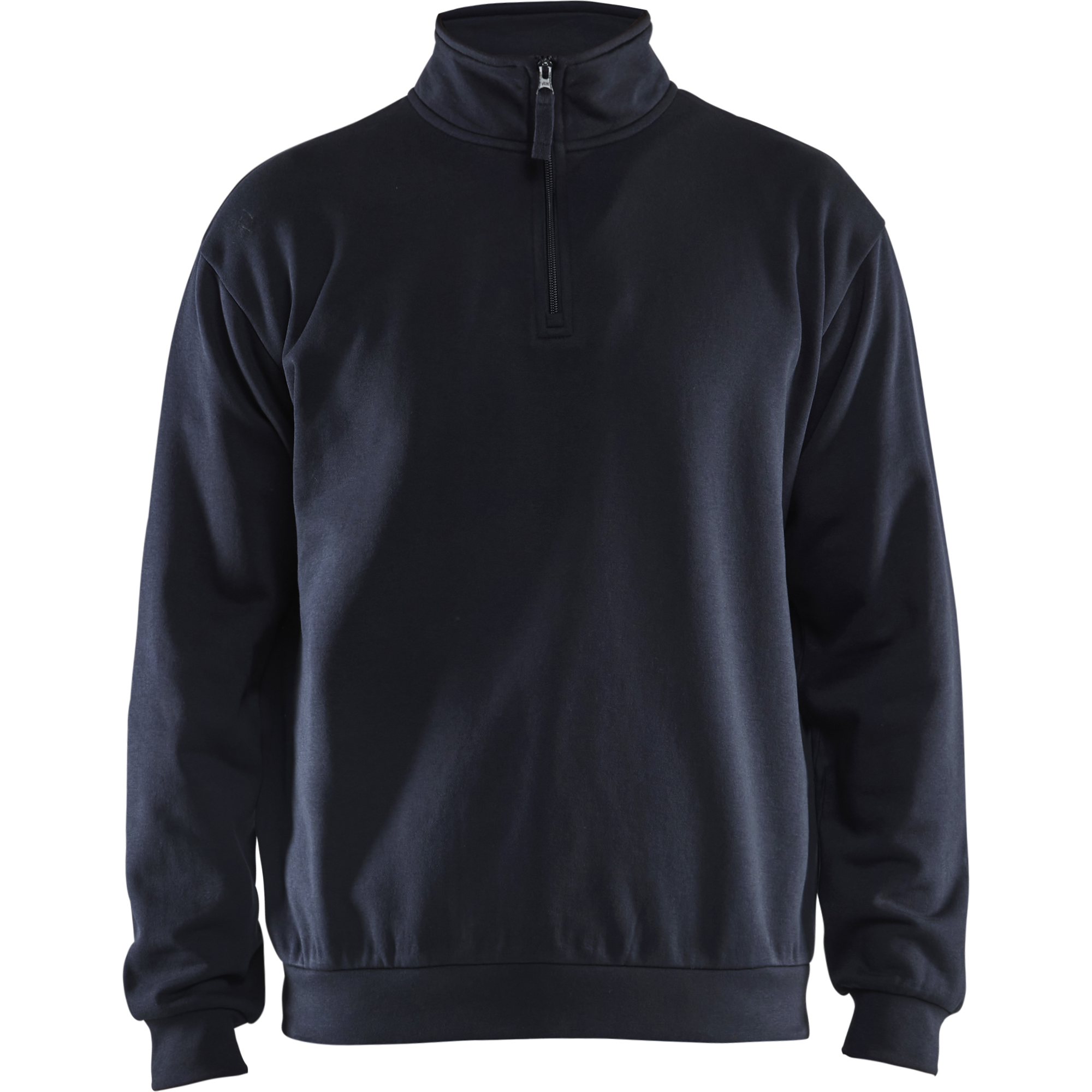 Blaklader Half-Zip Sweatshirt, Dark Navy Blue