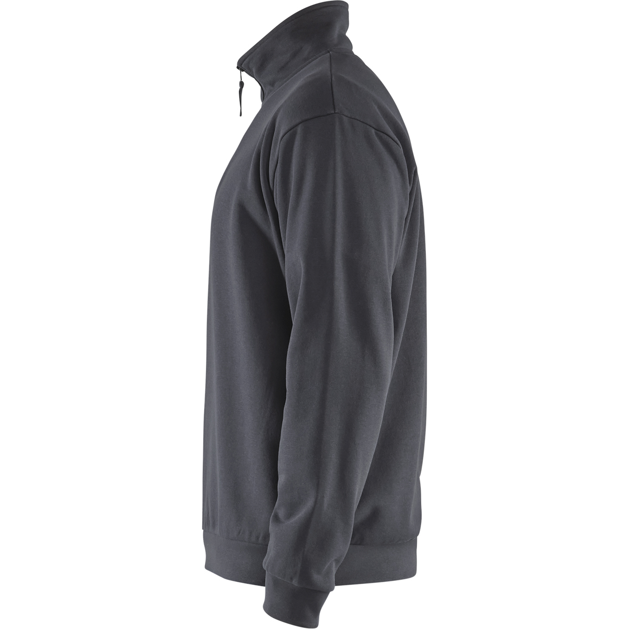 Blaklader Sweatshirt mit Half-Zip, Mittelgrau (3)