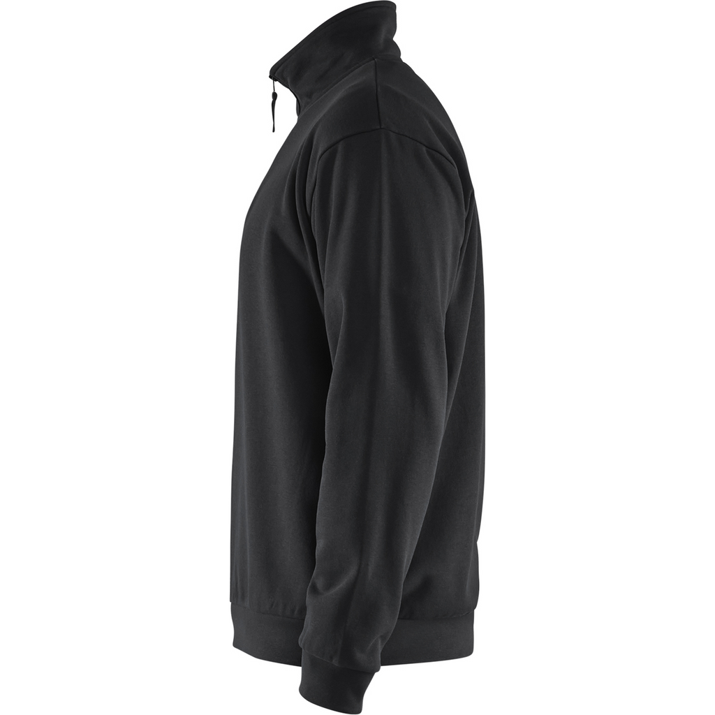 Blaklader Half Zip Sweatshirt, Black (3)