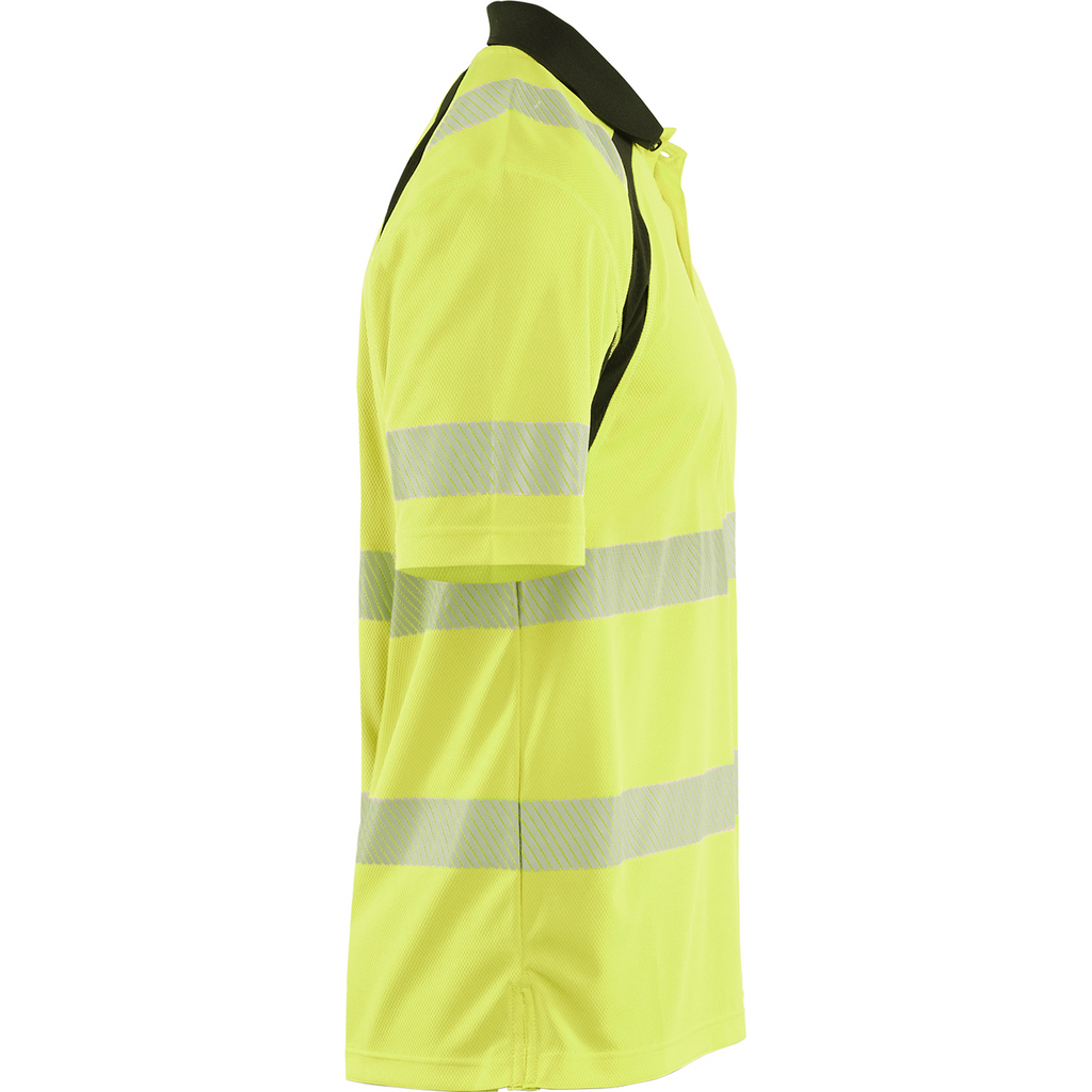 Blaklader High Vis UV Protection Polo Shirt, Yellow/Black (2)