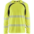 Blaklader High Vis UV Protection Long Sleeve Shirt, Yellow/Black