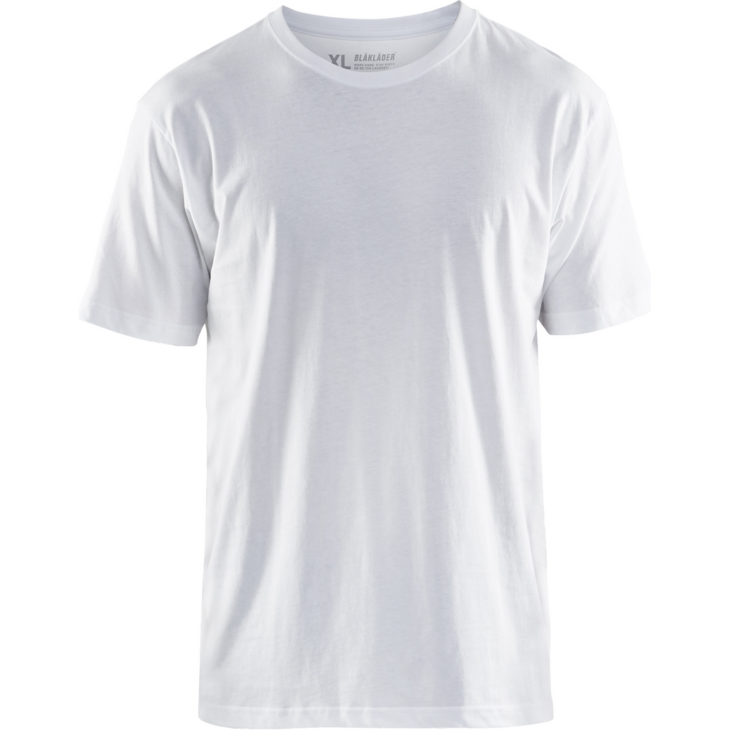 Blaklader T-Shirt, White 5 pcs
