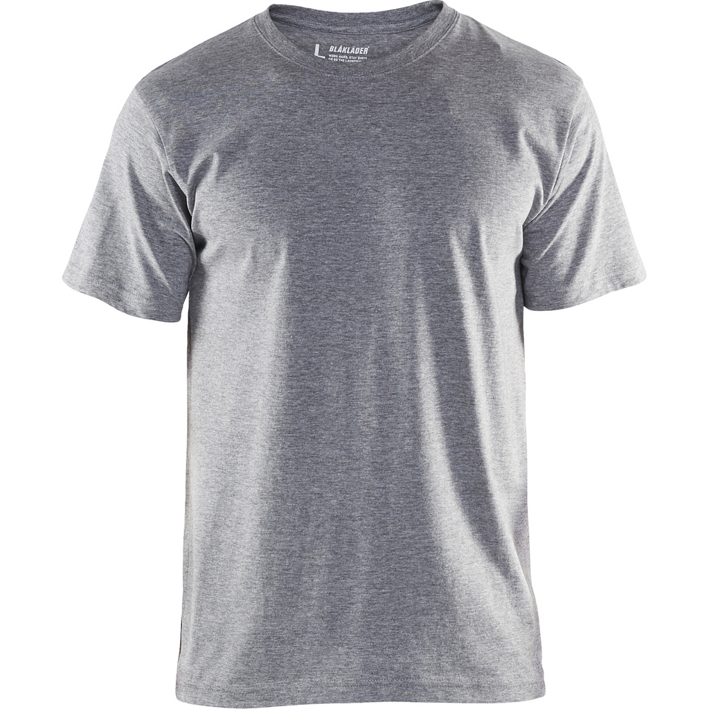Blaklader T-Shirt, Grey Melange 5 pcs