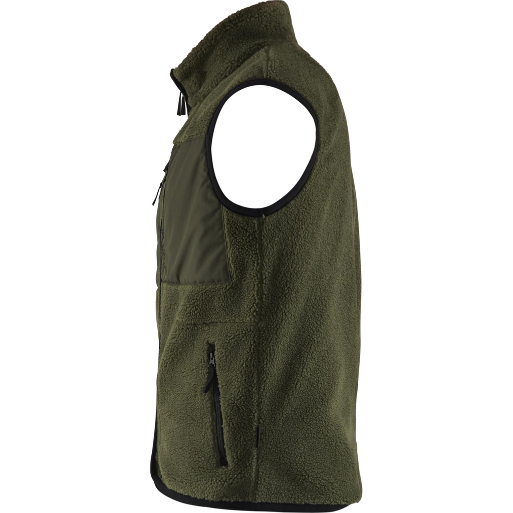 Blaklader Pile Vest, Autumn Green (3)
