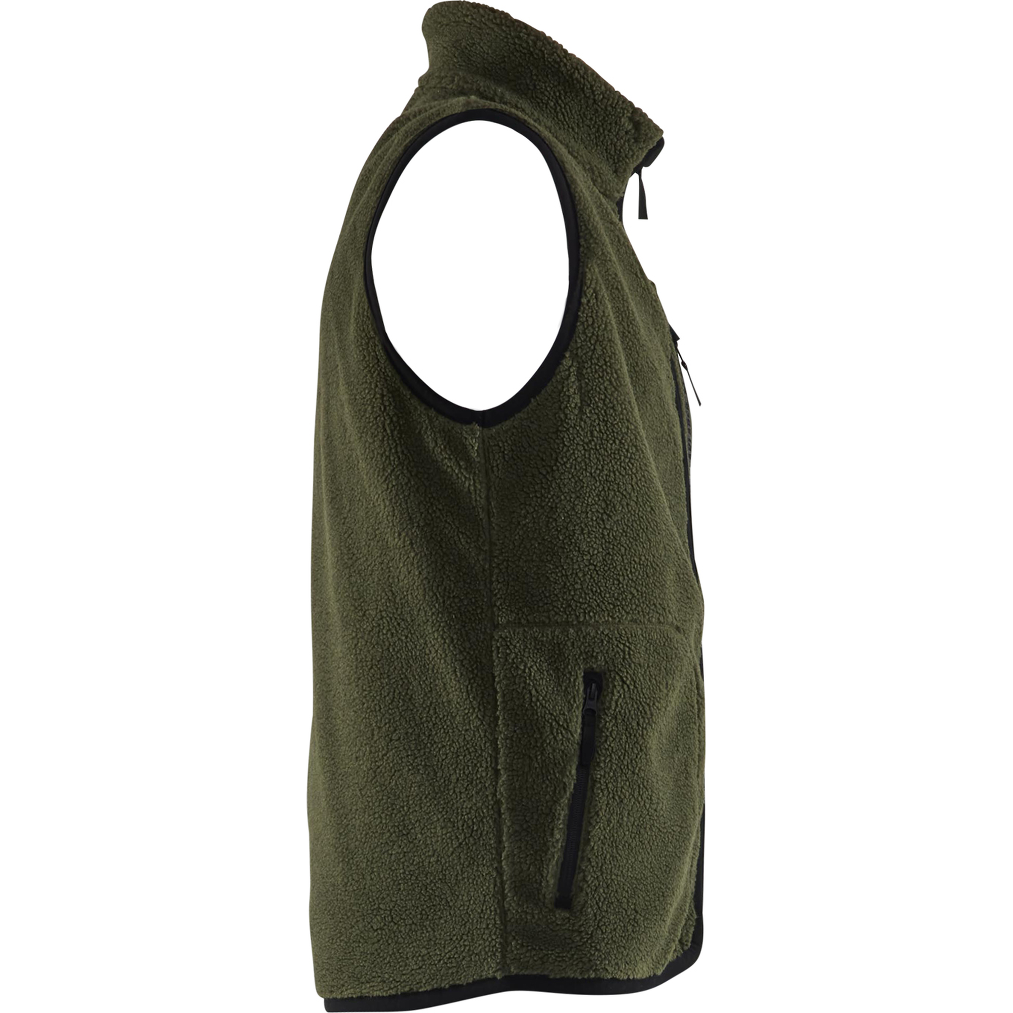 Blaklader Pile Vest, Autumn Green (2)