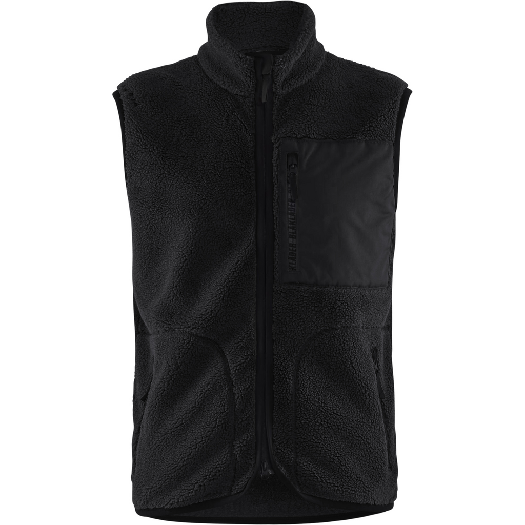 Blaklader Pile Vest, Black