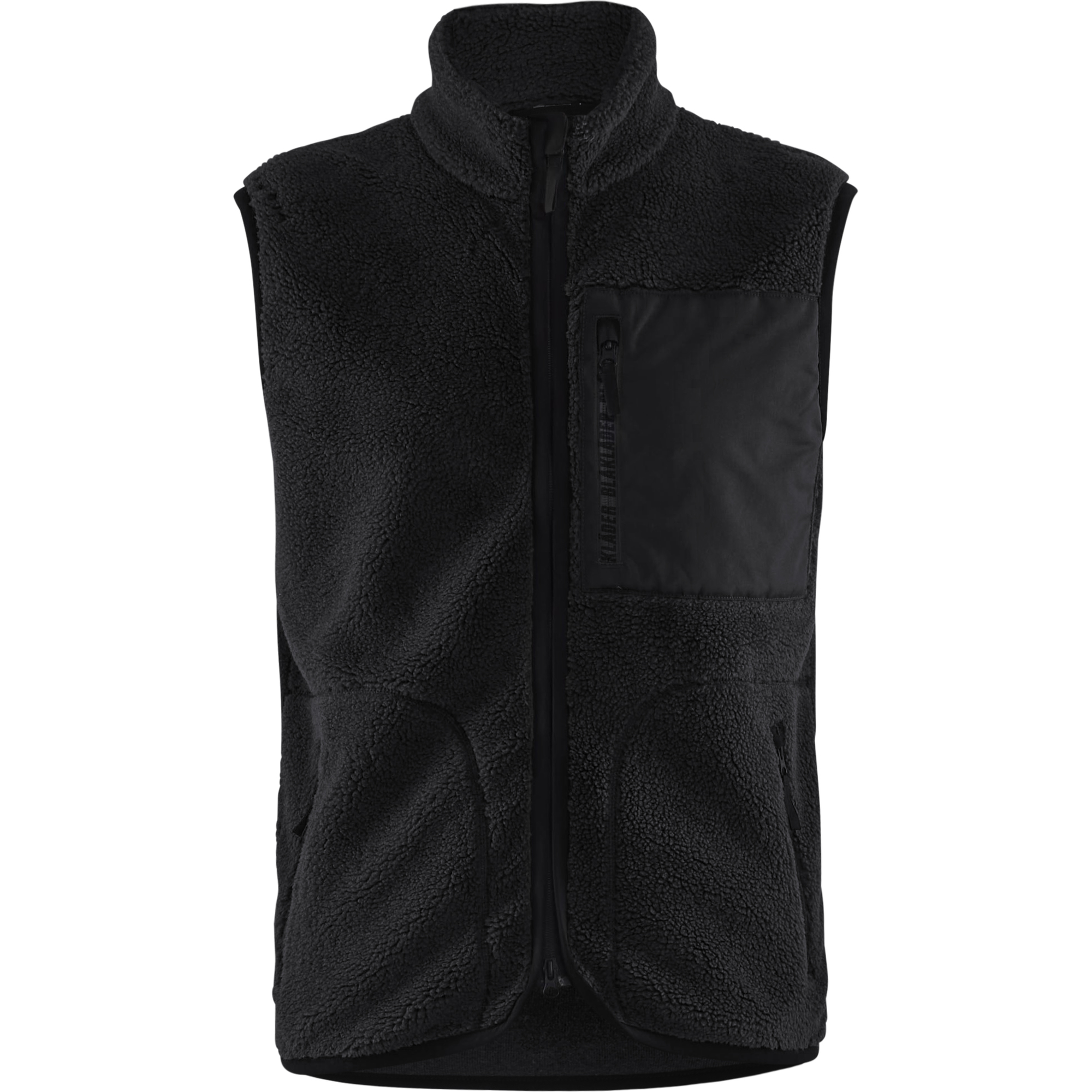 Blaklader Pile Vest, Black