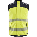 Blaklader Multinorm Softshell Vest, Yellow/Navy