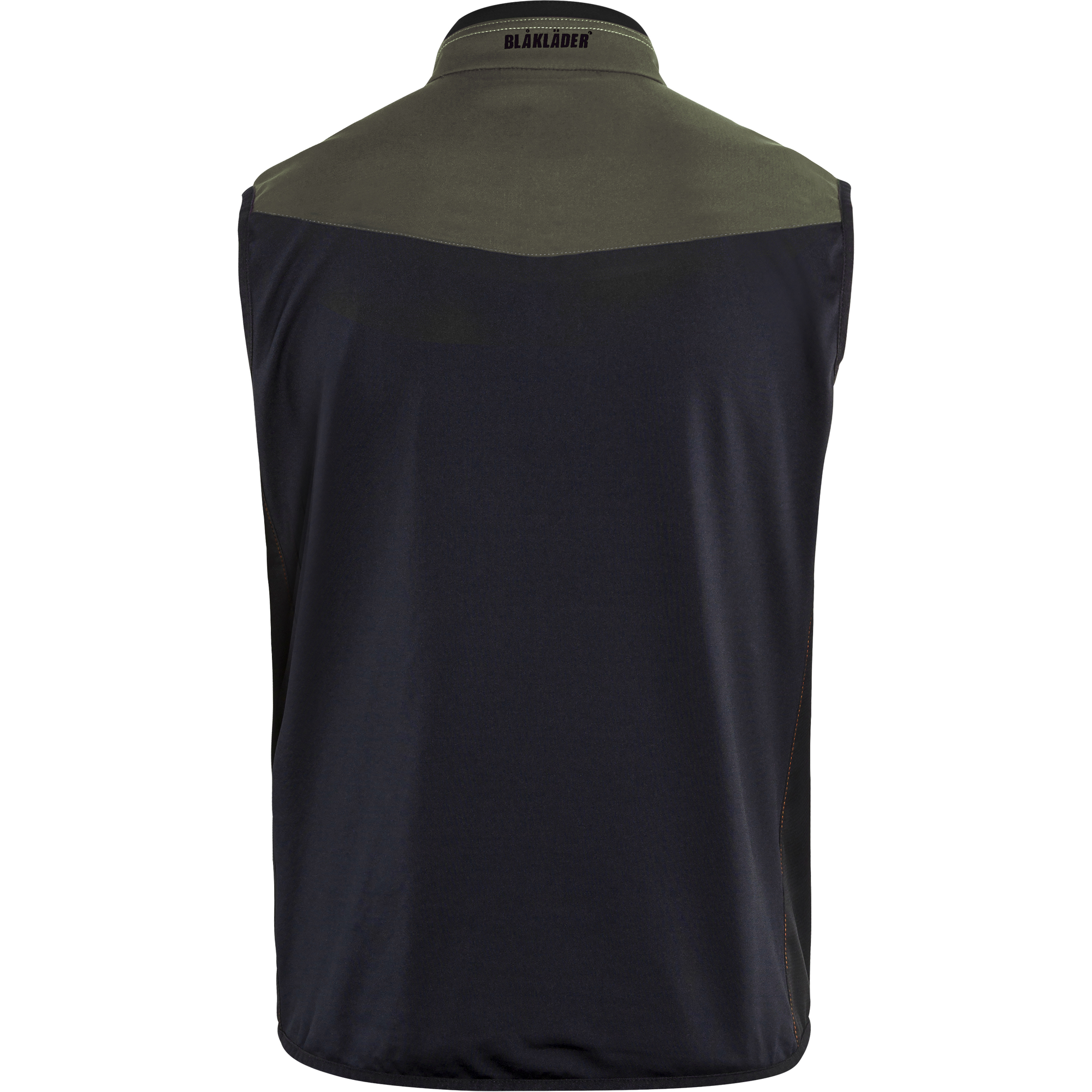 Blaklader Softshell Vest, Dark Olive Green/Black (2)