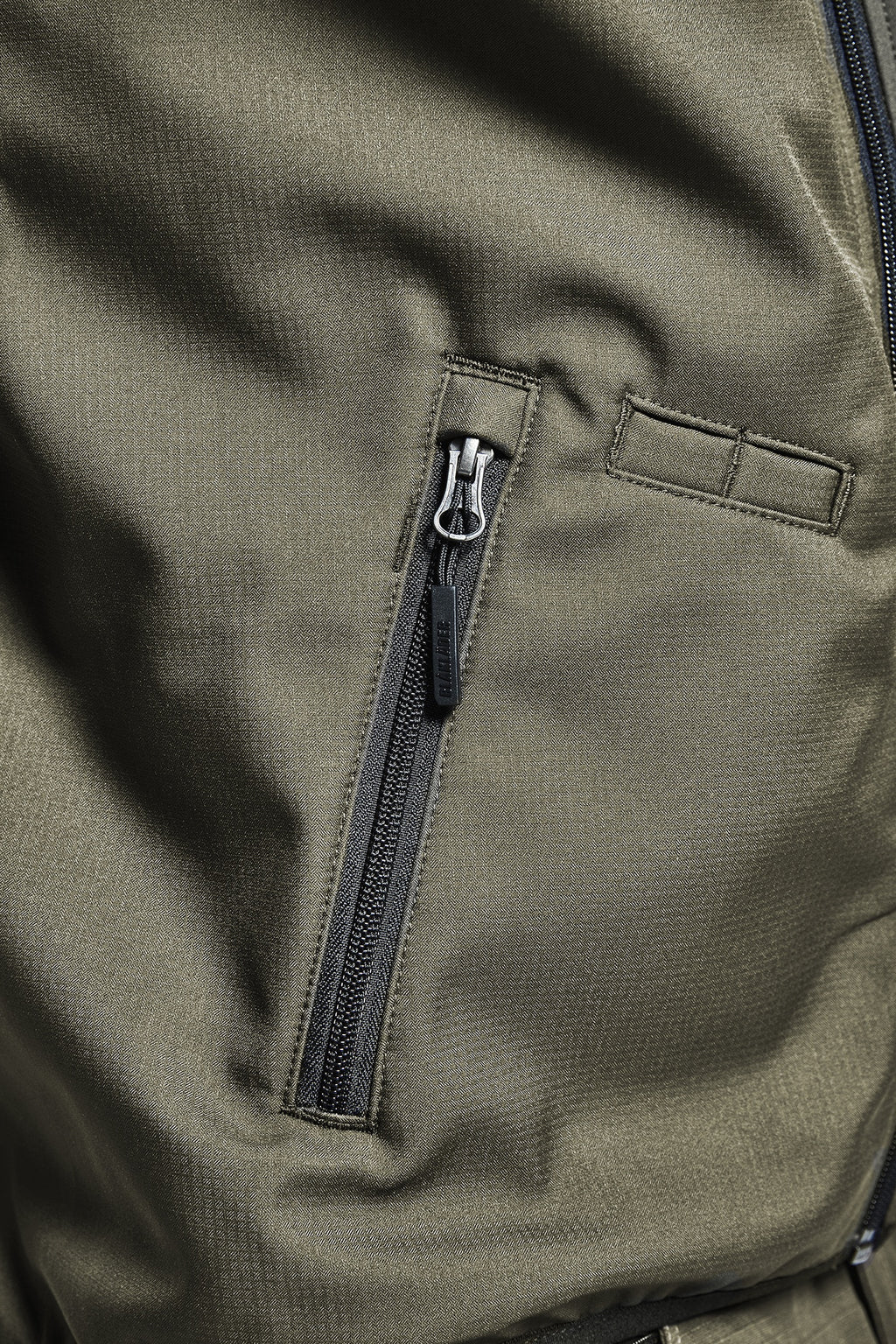 Blaklader Softshell Vest, Dark Olive Green/Black (4)
