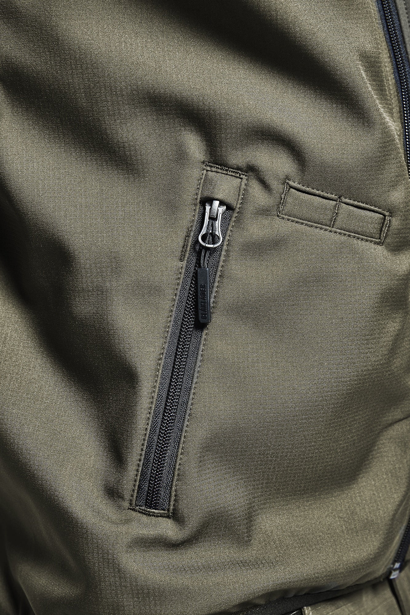 Blaklader Softshell Vest, Dark Olive Green/Black (4)