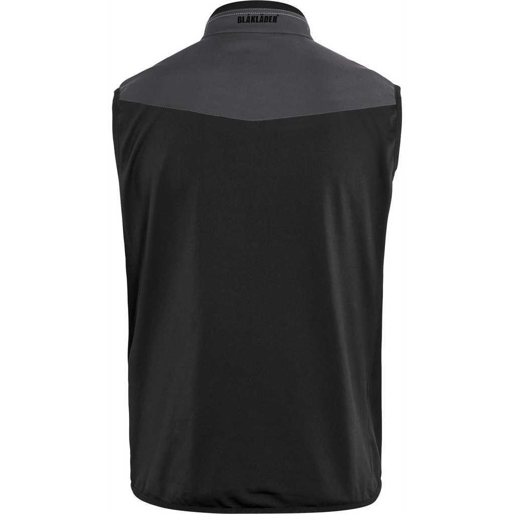 Blaklader Softshell Vest, Medium Grey/Black (2)