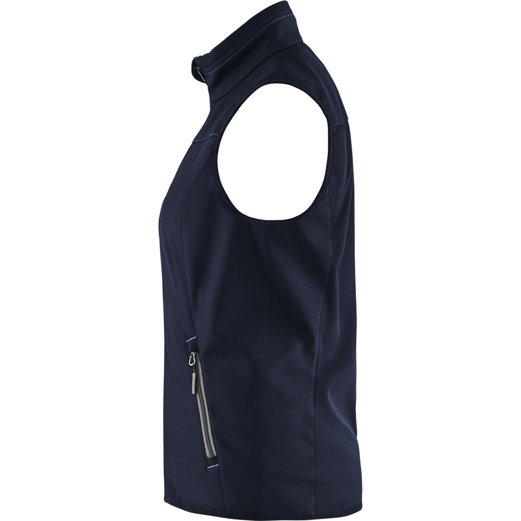 Blaklader Ladies Softshell Vest, Dark Navy/Black (3)