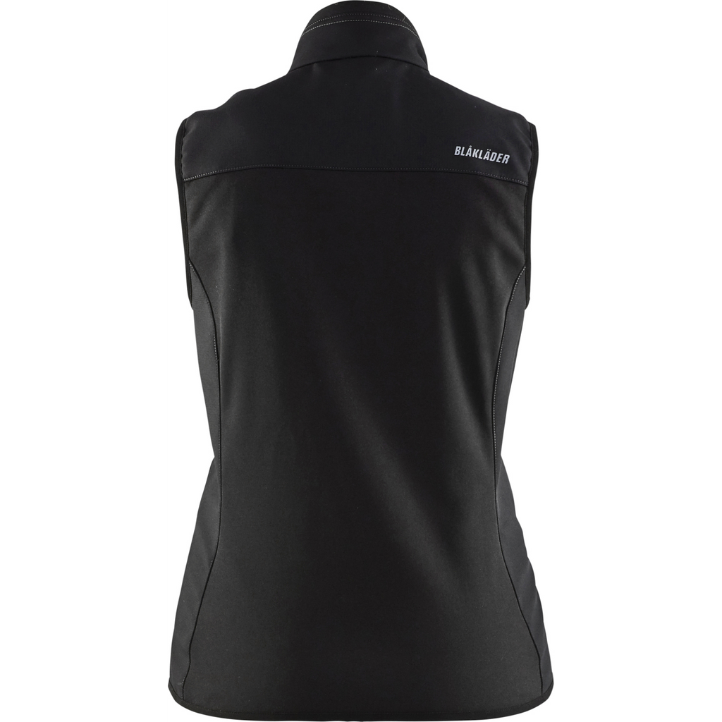 Blaklader Ladies Softshell Vest, Black/Dark Grey (4)