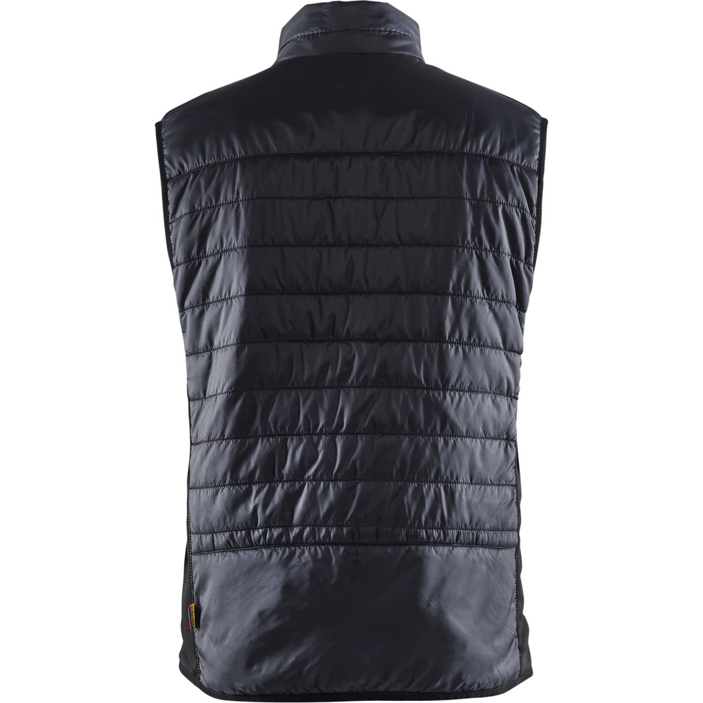 Blaklader Warm Lined Vest, Black/Red (4)