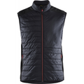 Blaklader Warm Lined Vest, Black/Red