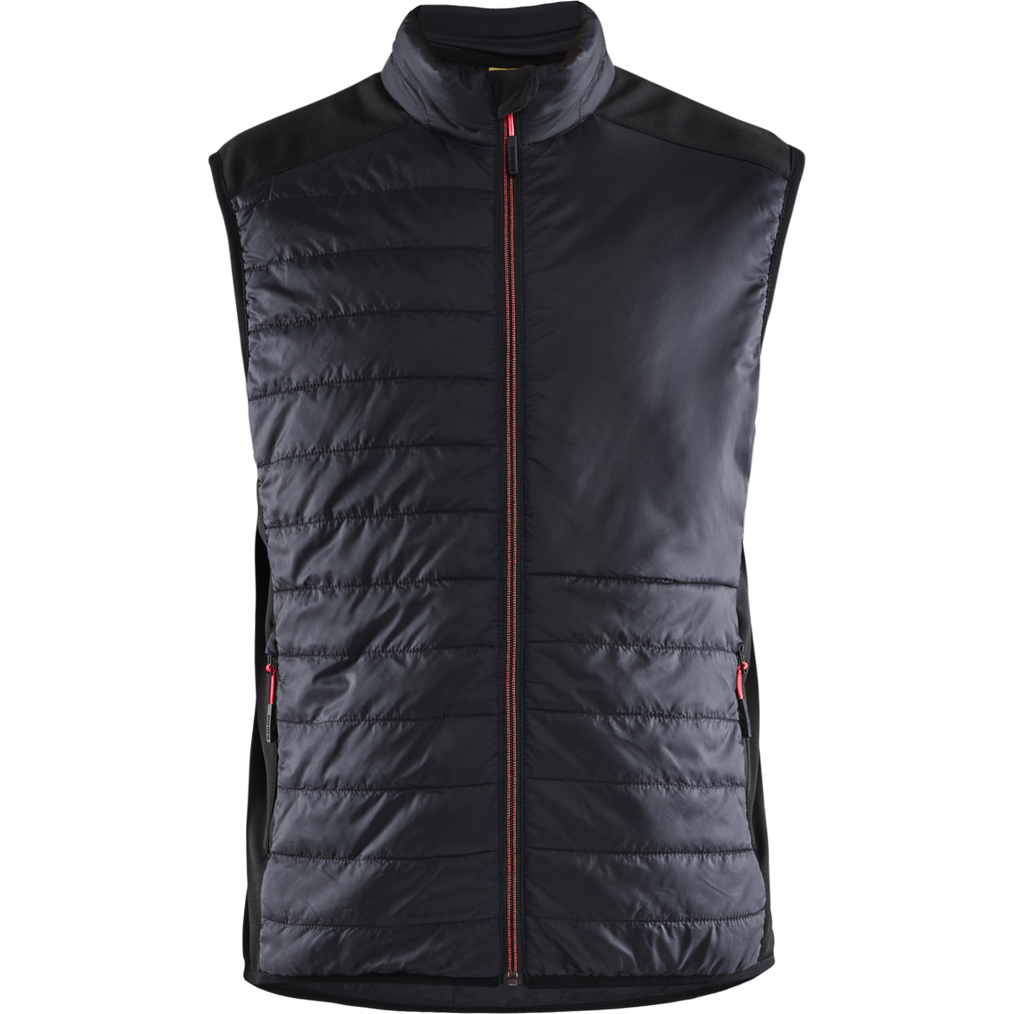 Blaklader Warm Lined Vest, Black/Red