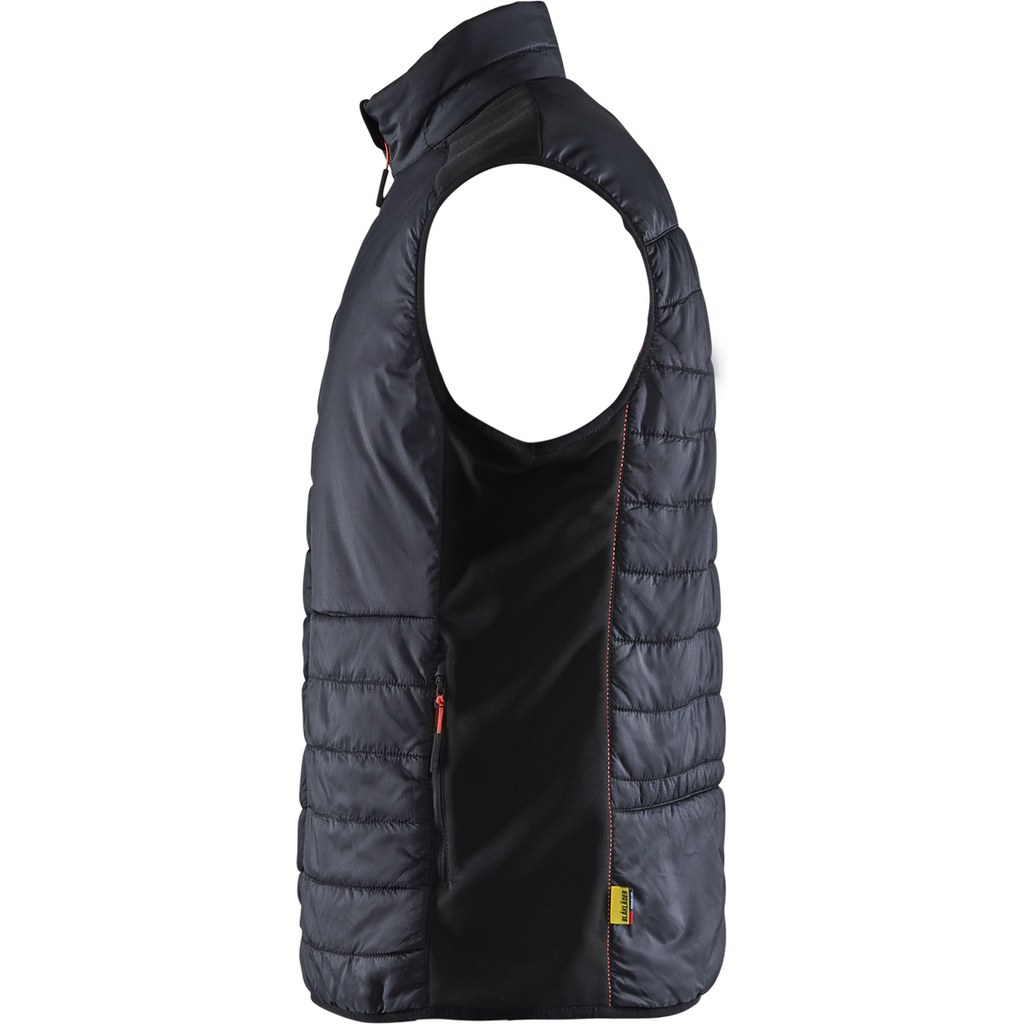 Blaklader Warm Lined Vest, Black/Red (3)