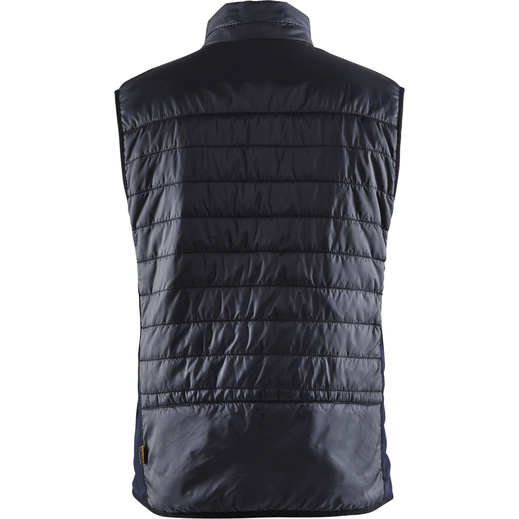 Blaklader Lined Vest, Black/Dark Navy (4)