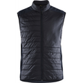 Blaklader Lined Vest, Black/Dark Navy
