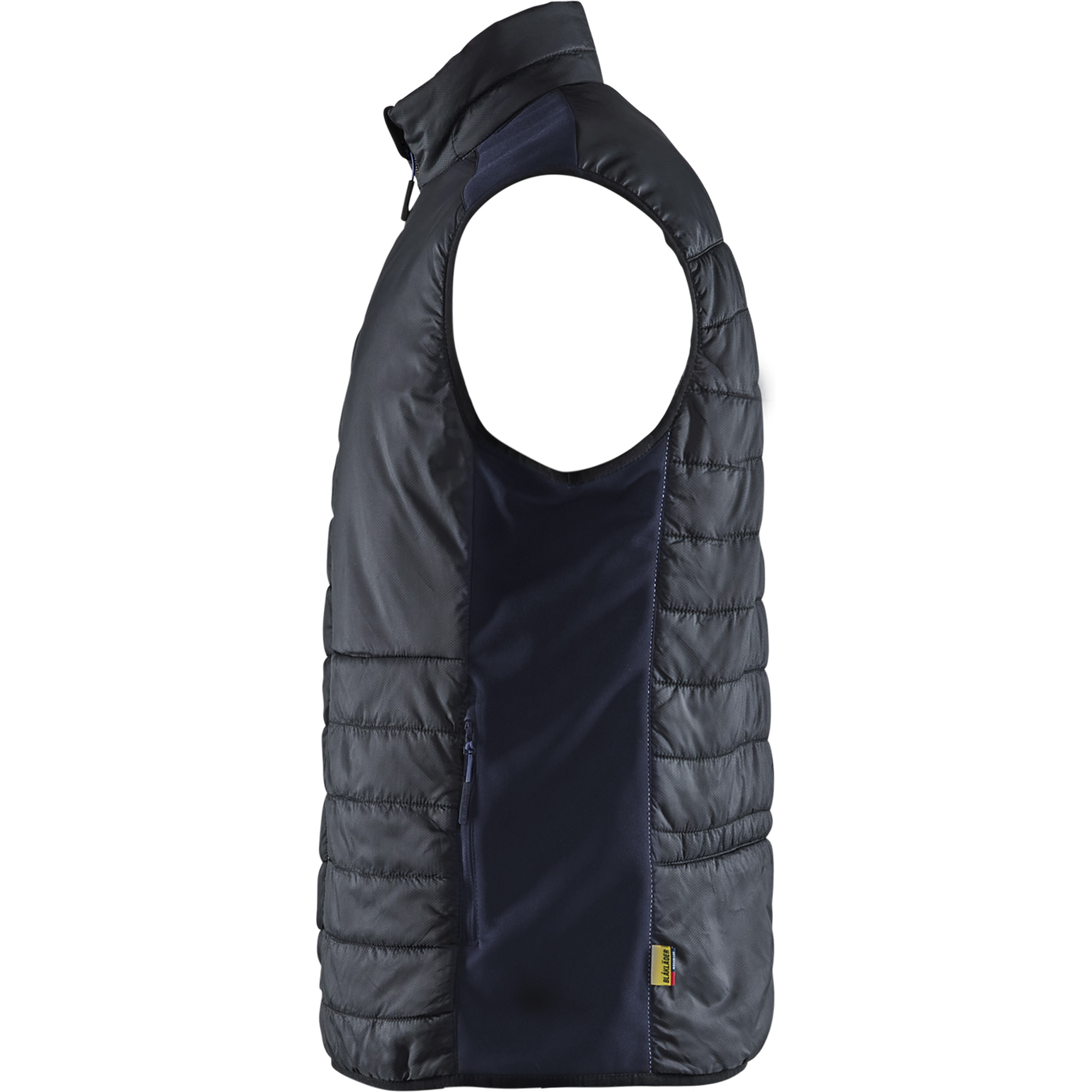 Blaklader Lined Vest, Black/Dark Navy (3)