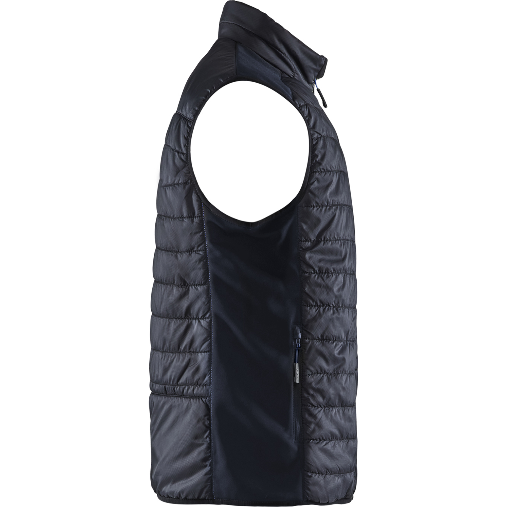Blaklader Lined Vest, Black/Dark Navy (2)