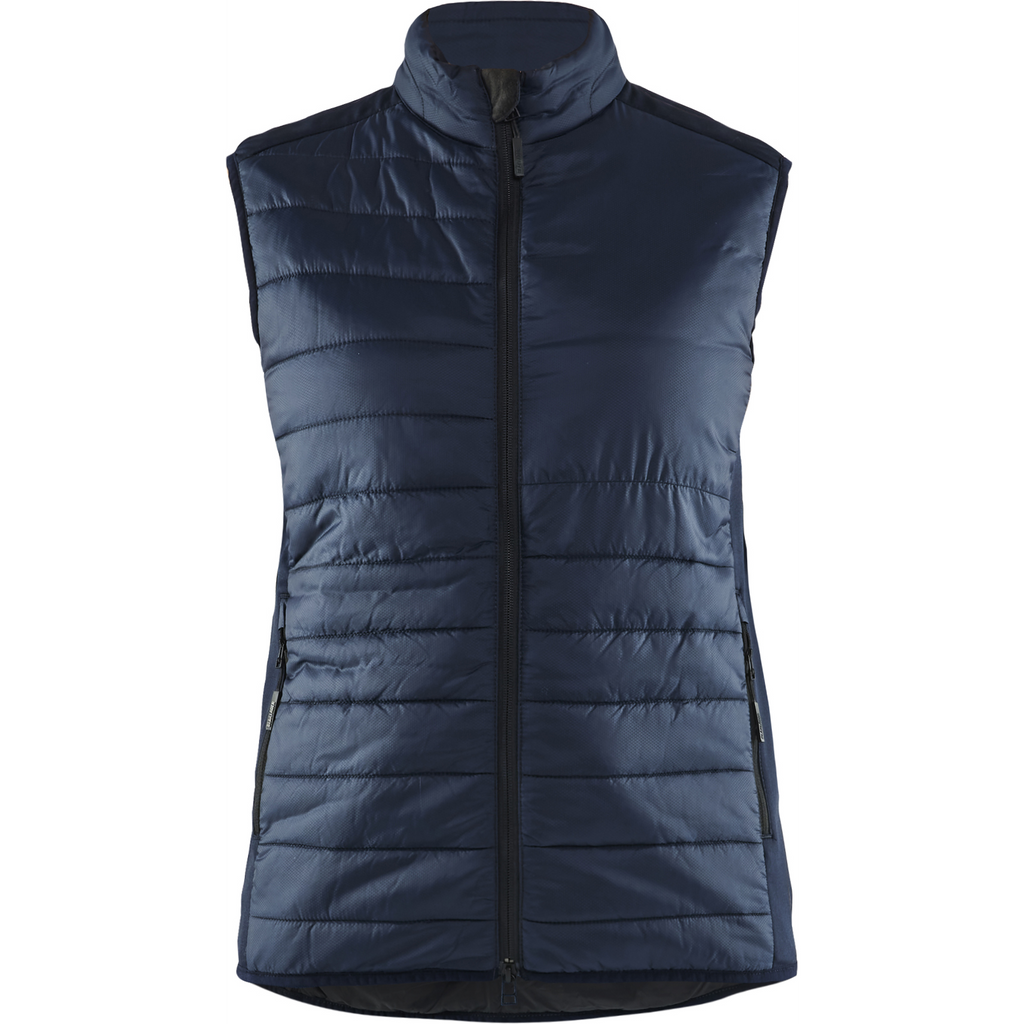 Blaklader Women's Lined Vest, Dark Navy