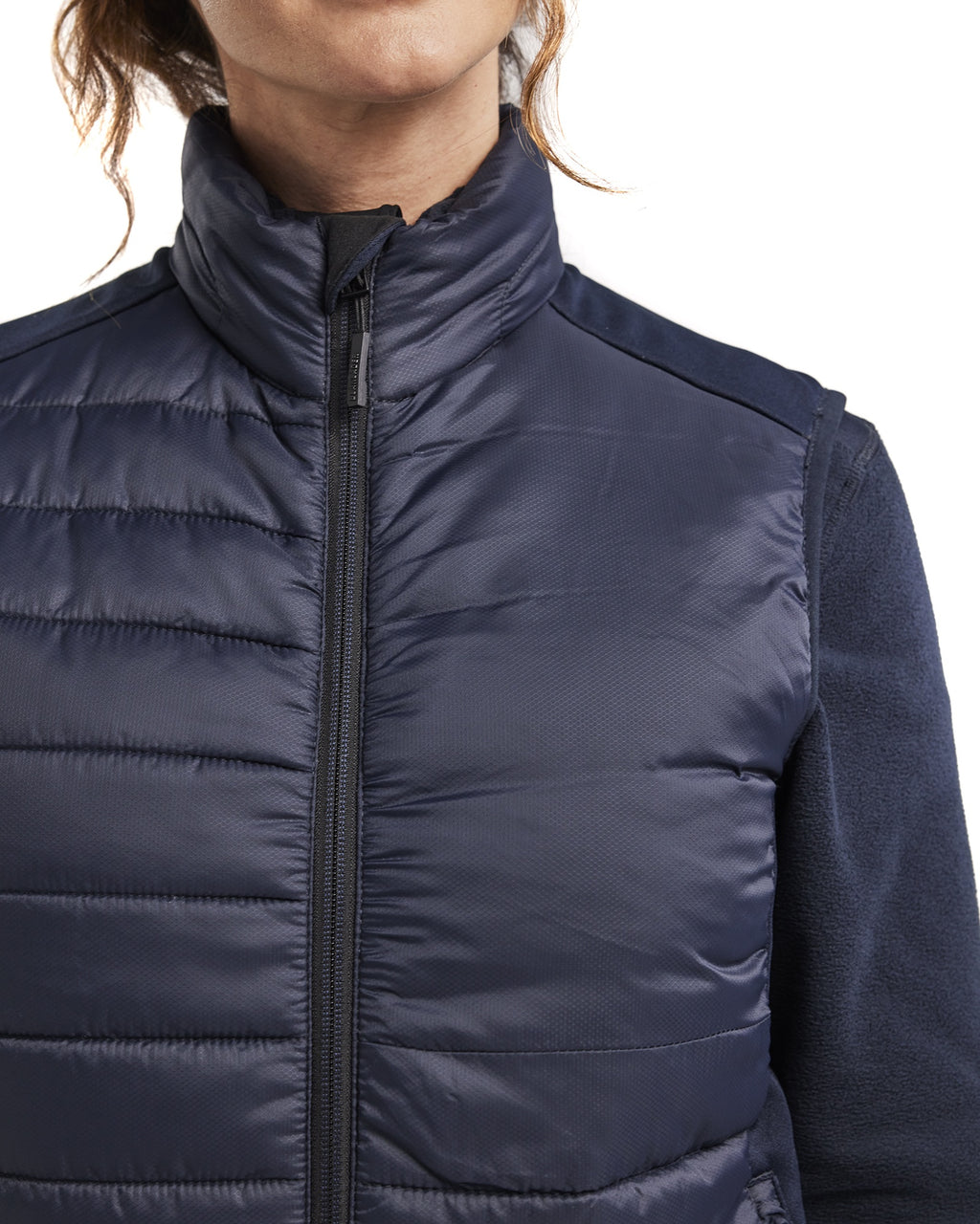 Blaklader Women's Lined Vest, Dark Navy (6)