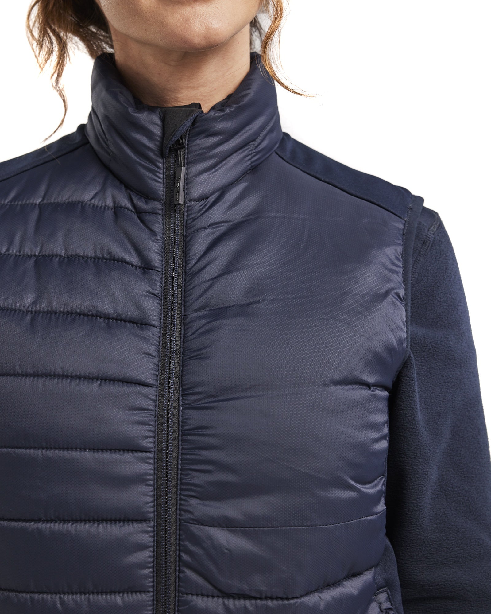Blaklader Women's Lined Vest, Dark Navy (6)