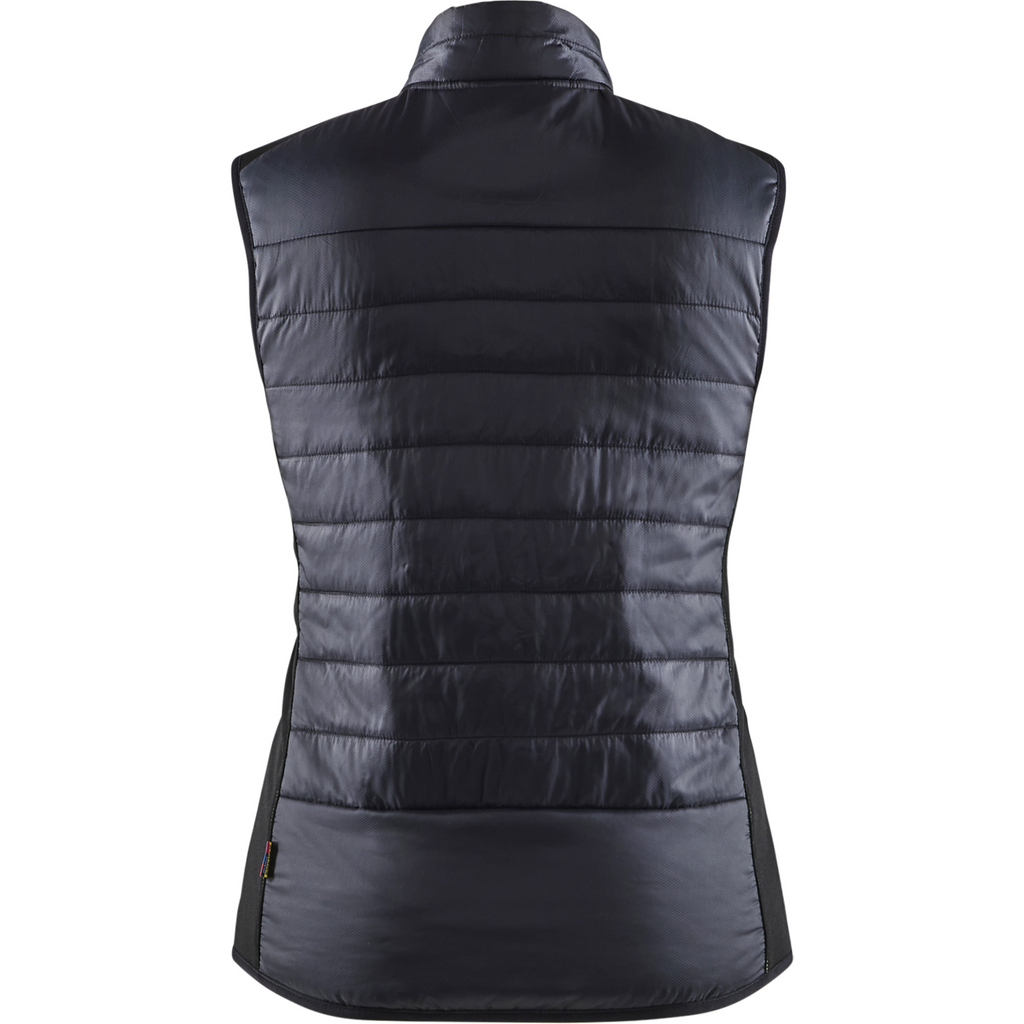 Blaklader Ladies Lined Vest, Black/Dark Navy (4)