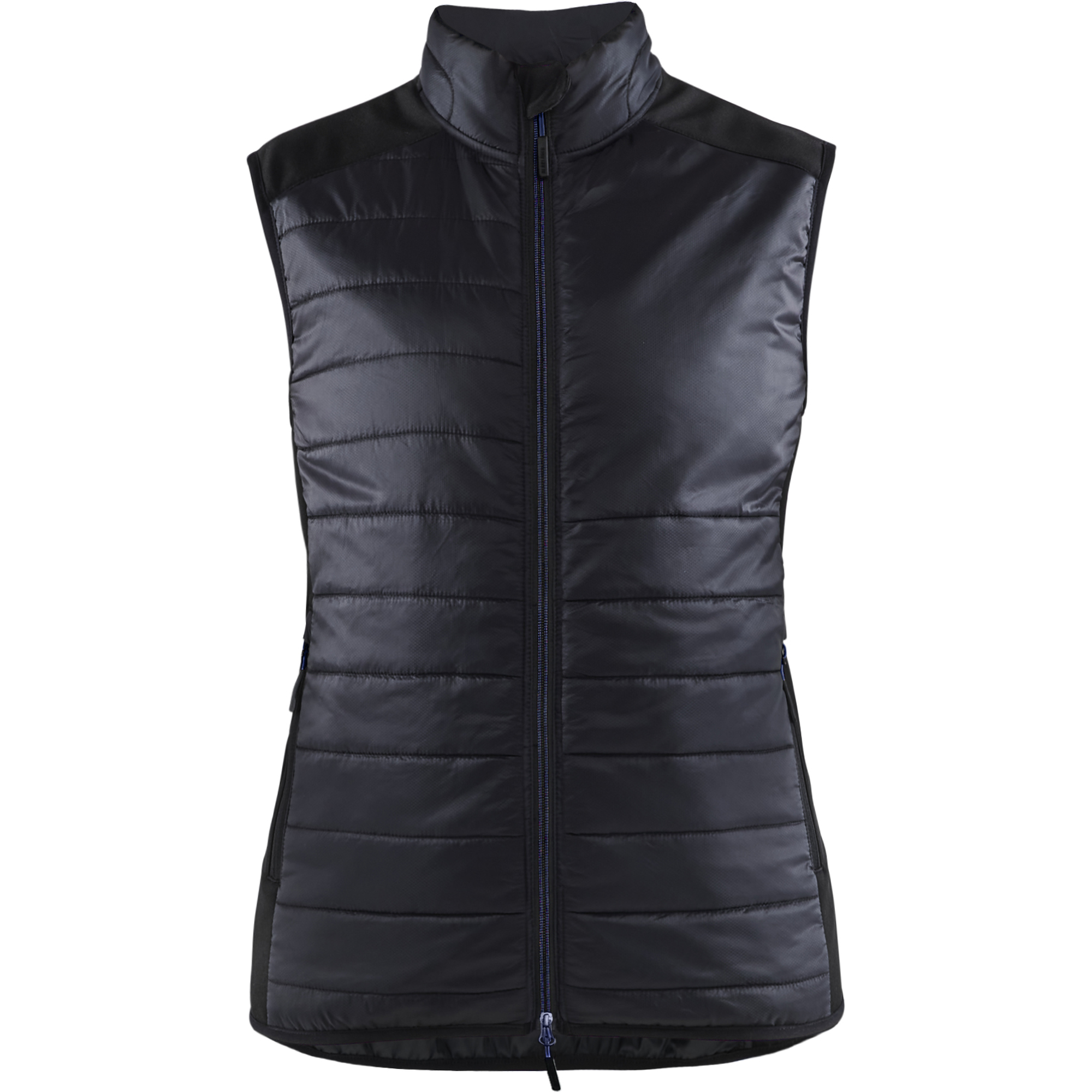 Blaklader Ladies Lined Vest, Black/Dark Navy