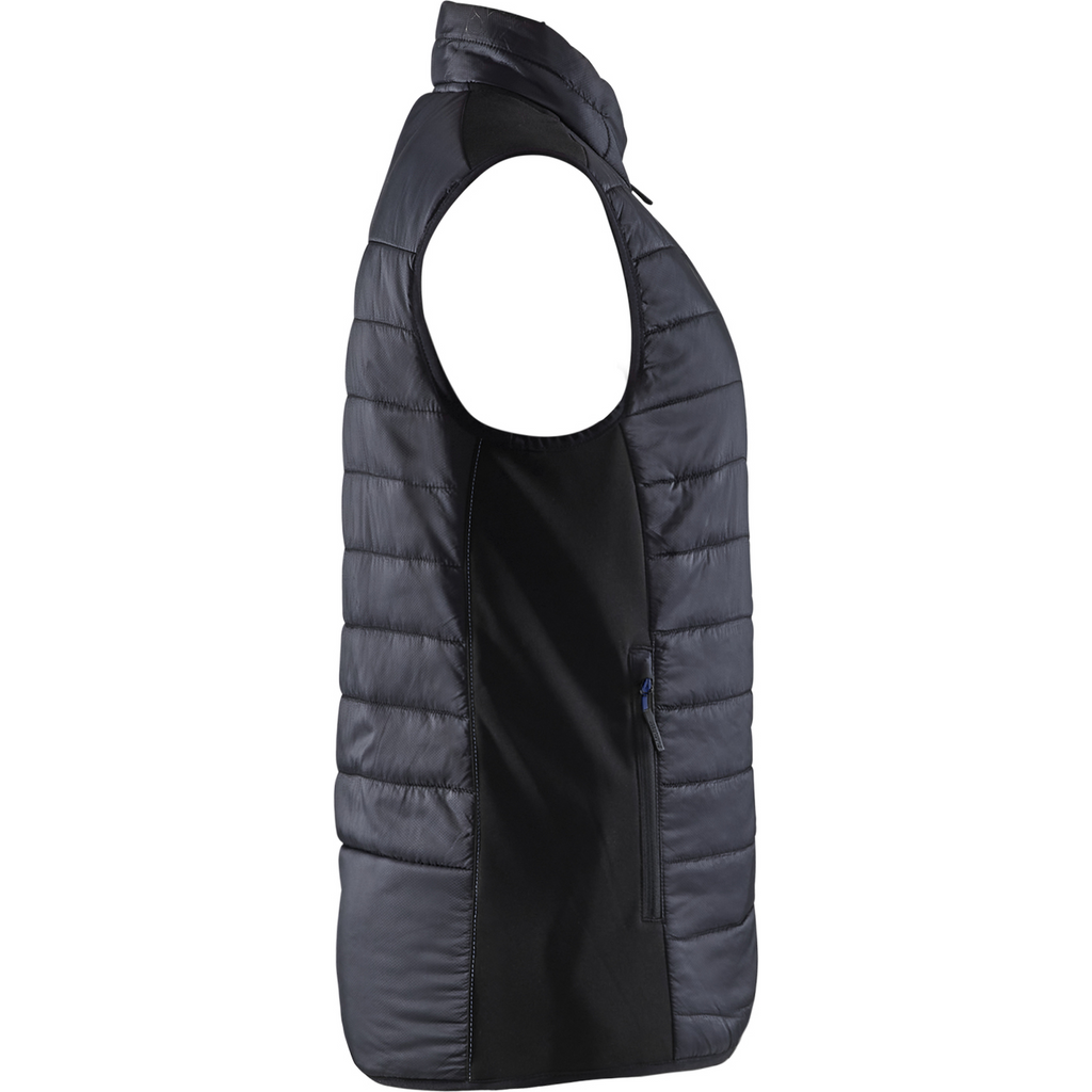 Blaklader Ladies Lined Vest, Black/Dark Navy (2)