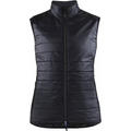 Blaklader Ladies Lined Vest, Black/Dark Grey