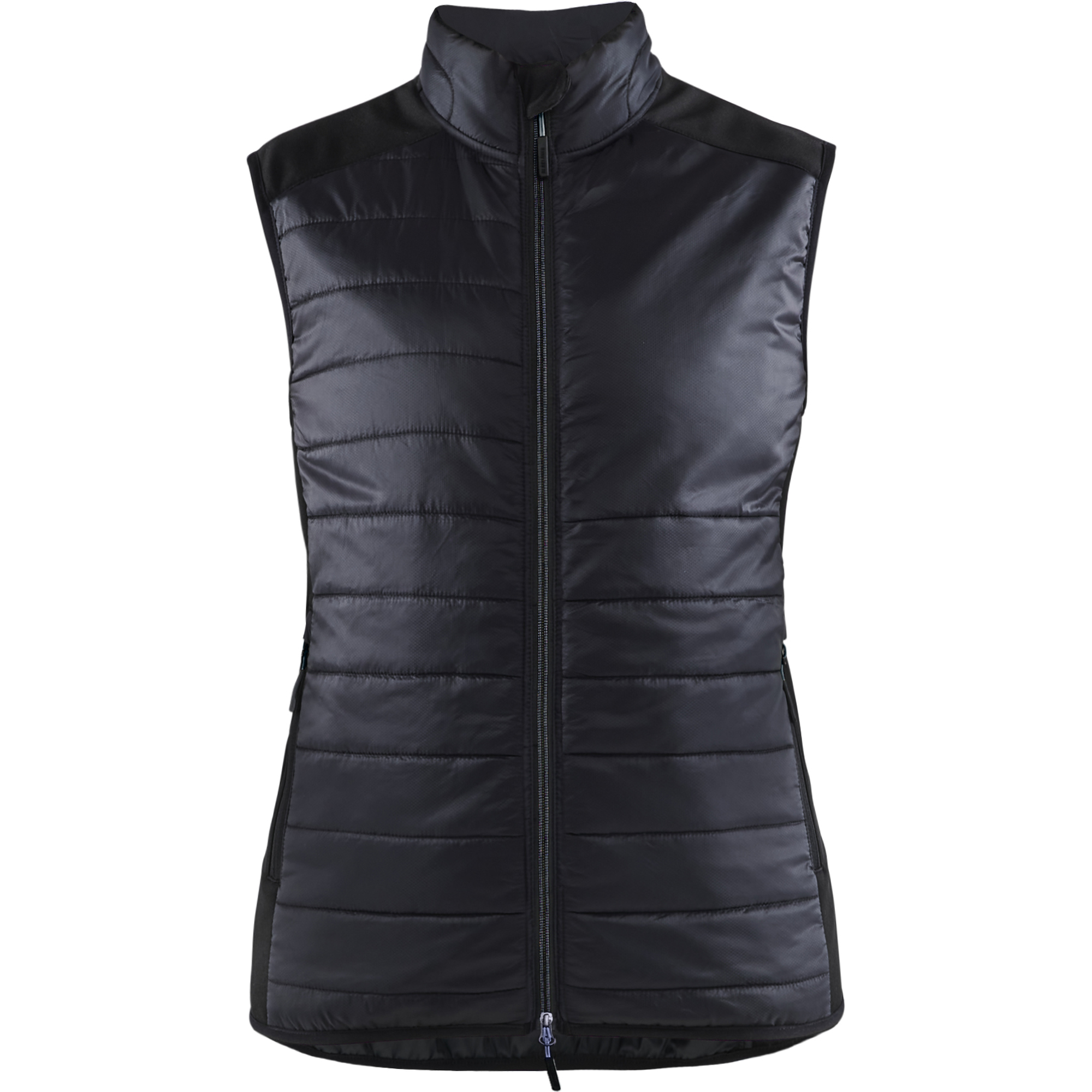 Blaklader Ladies Lined Vest, Black/Dark Grey