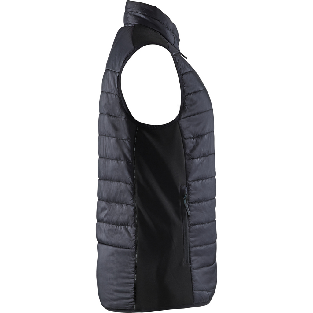 Blaklader Ladies Lined Vest, Black/Dark Grey (2)