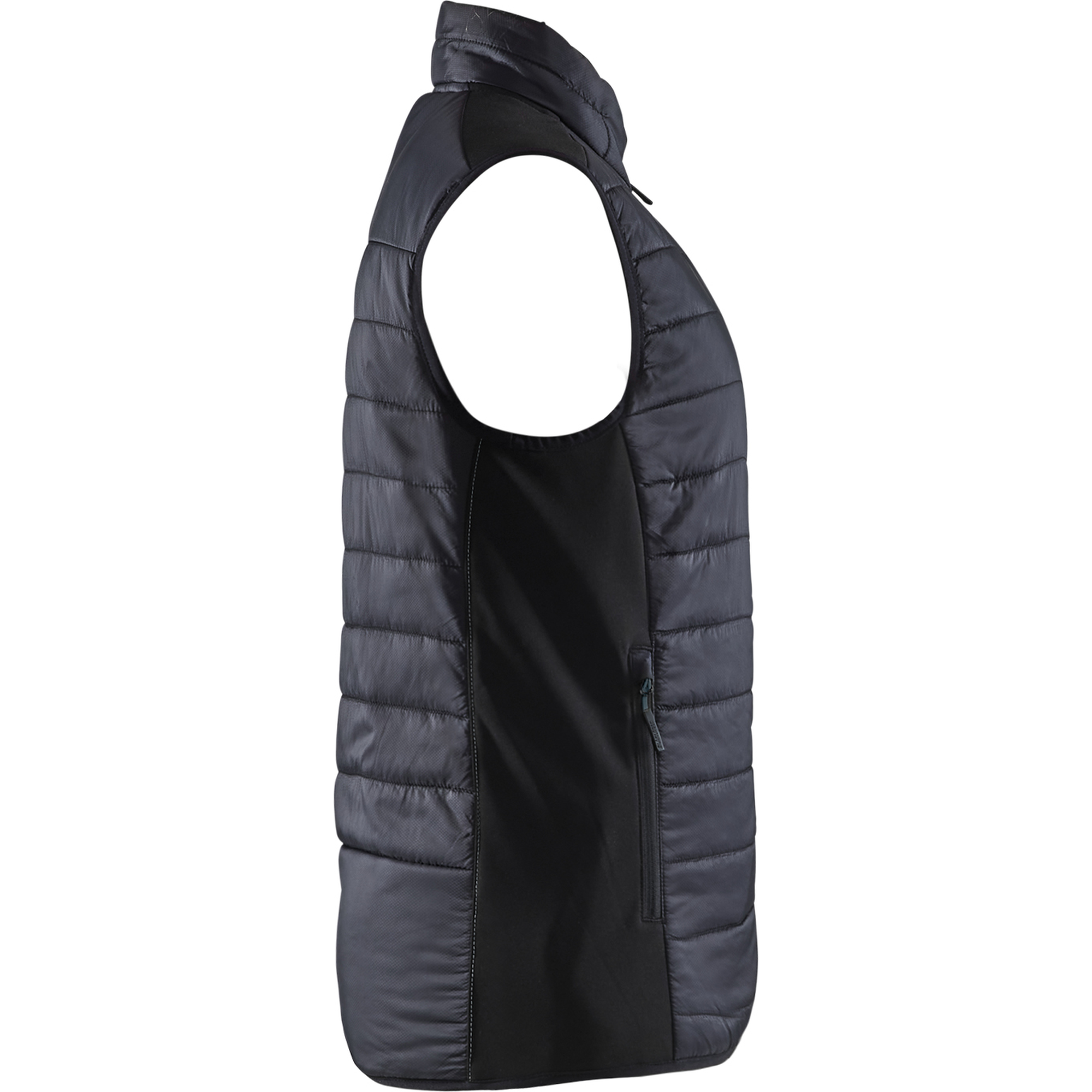 Blaklader Ladies Lined Vest, Black/Dark Grey (2)