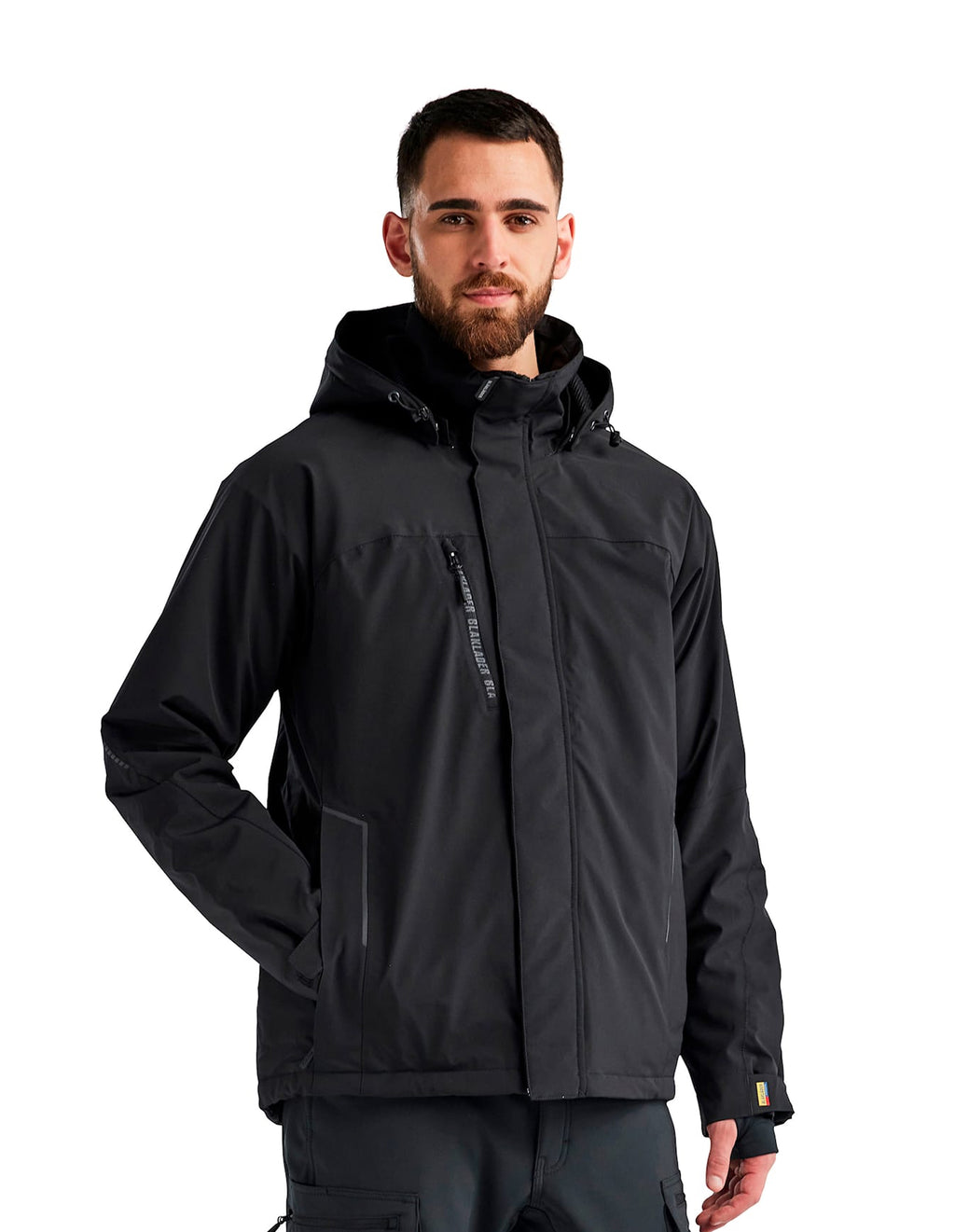 Blaklader Lined Lightweight Stretch Winter Jacket, Black/Black (6)