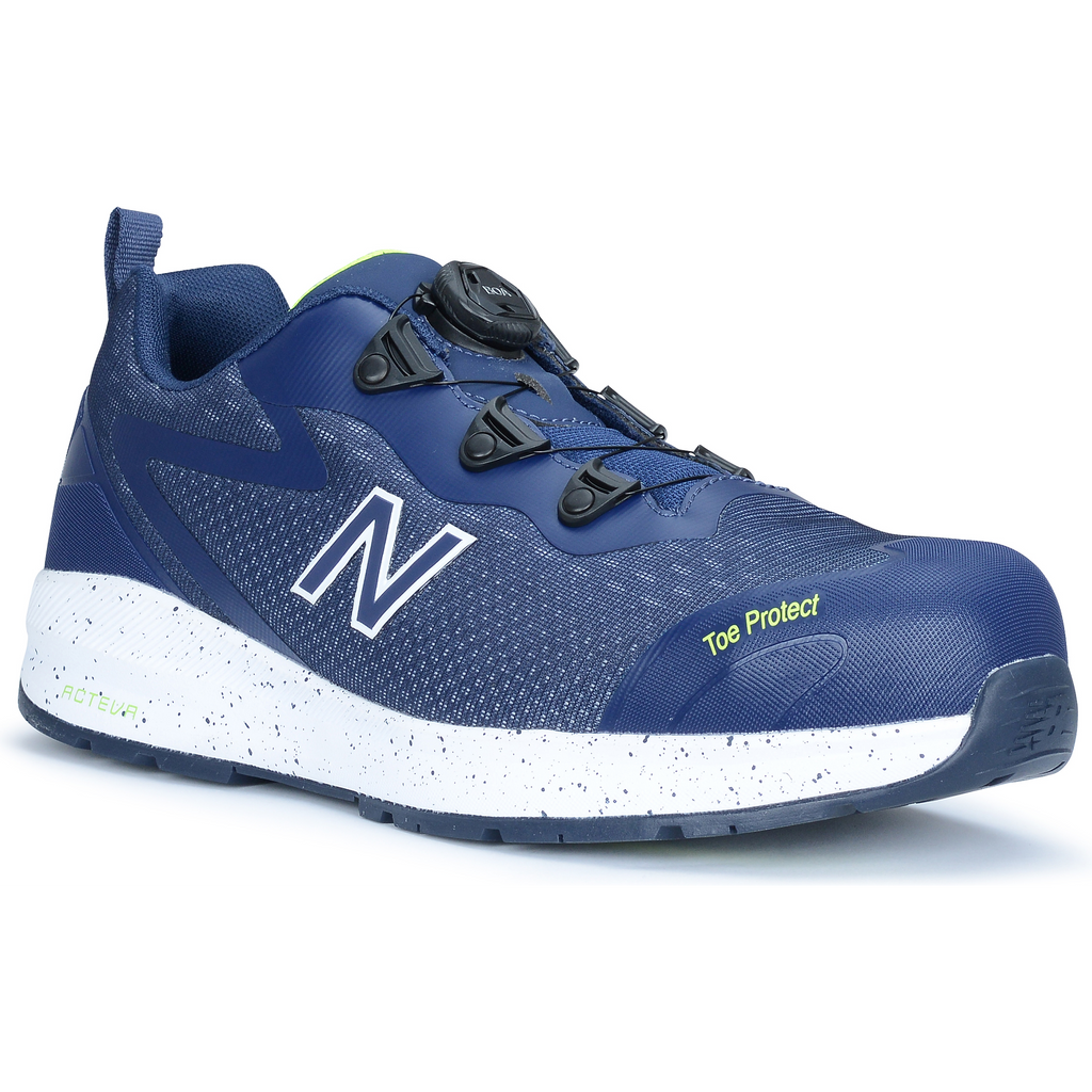 New Balance Logic BOA Safety Shoes S1 PL SR FO HRO Navy/yellow