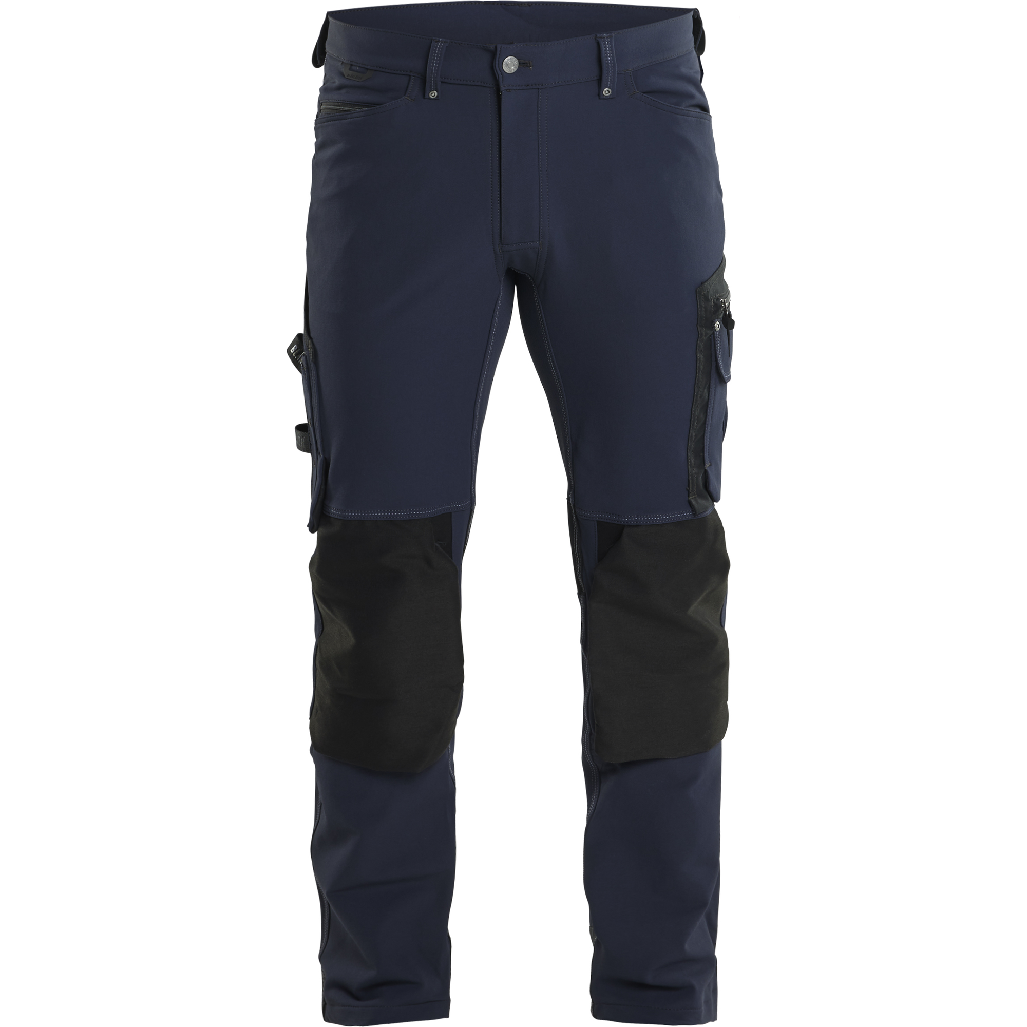 Blaklader X1900 4-Way Stretch Craftsman Work Trousers, Dark Navy/Black