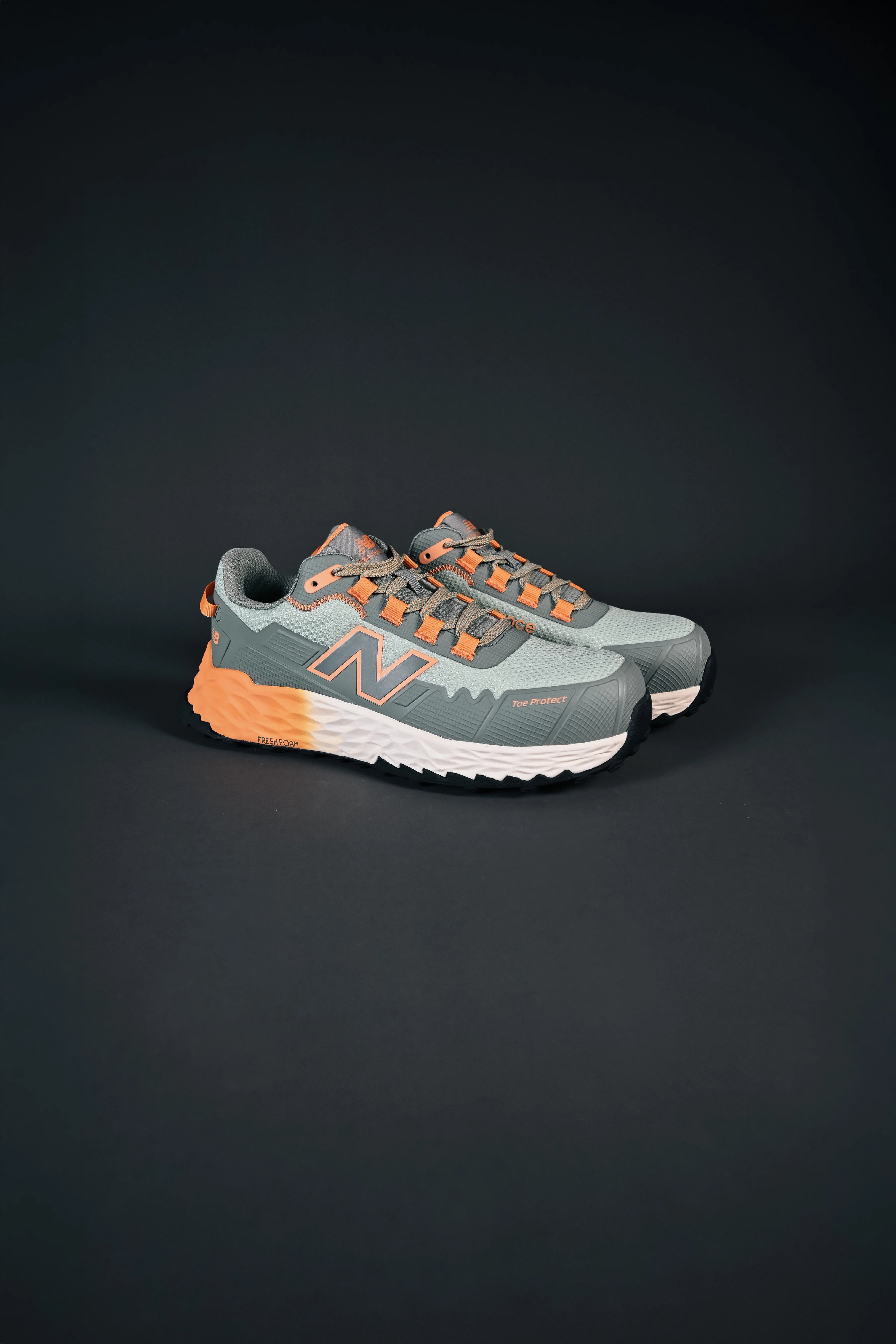 New Balance Cremorne Womens Safety shoes S3 L, aqua / pumpkin (15)