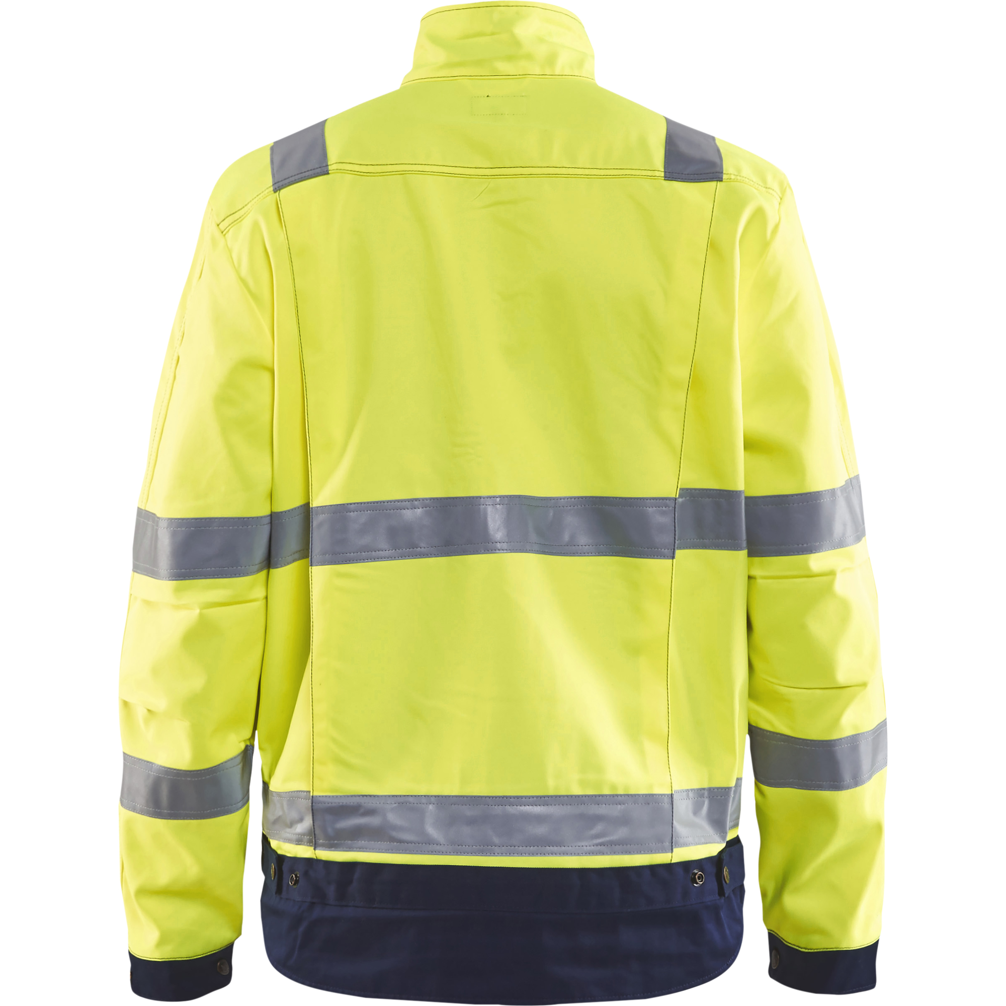 Blaklader High Vis Jacket, Yellow/Navy Blue (4)