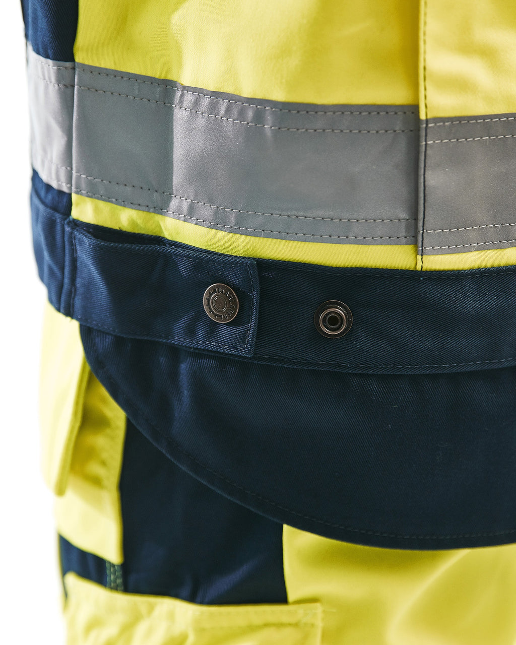 Blaklader High Vis Jacket, Yellow/Navy Blue (8)
