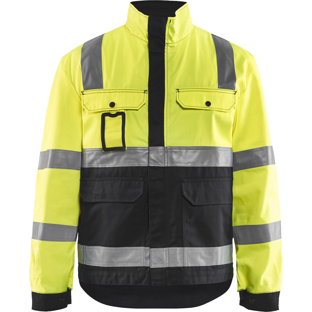 Blaklader High Vis Jacket, Yellow/Black