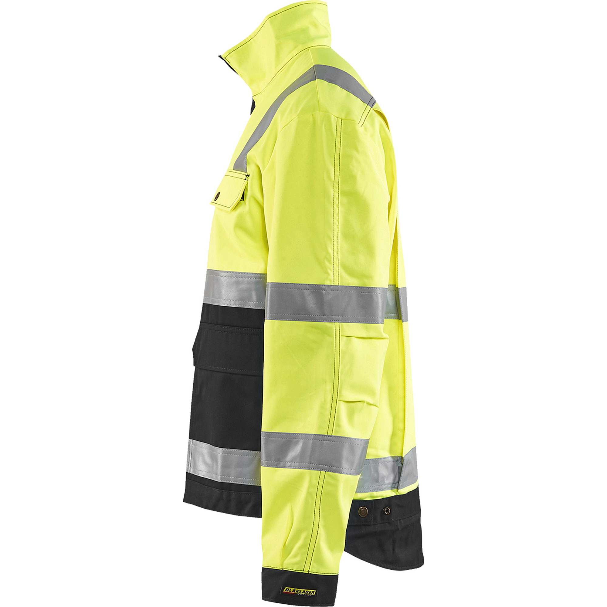 Blaklader High Vis Jacket, Yellow/Black (3)