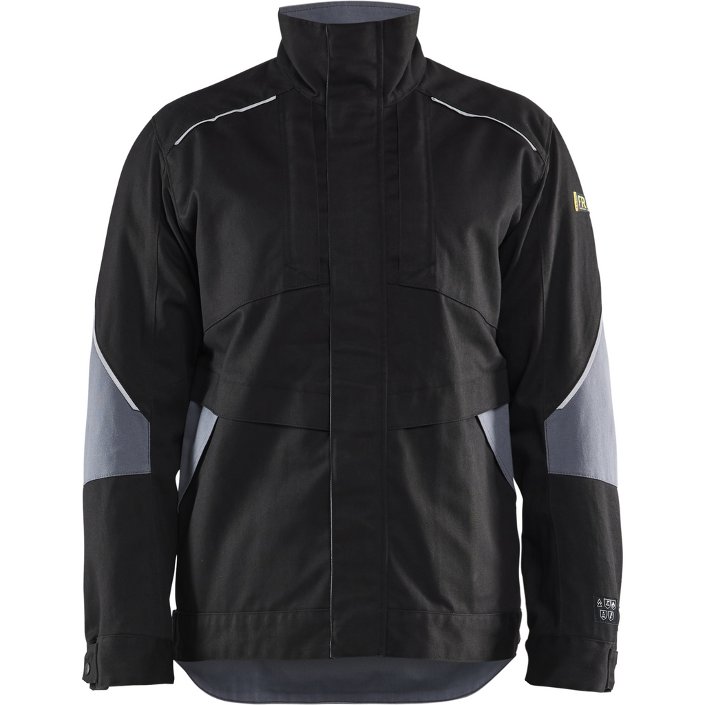Blaklader Flame Resistant Jacket, Black/Grey