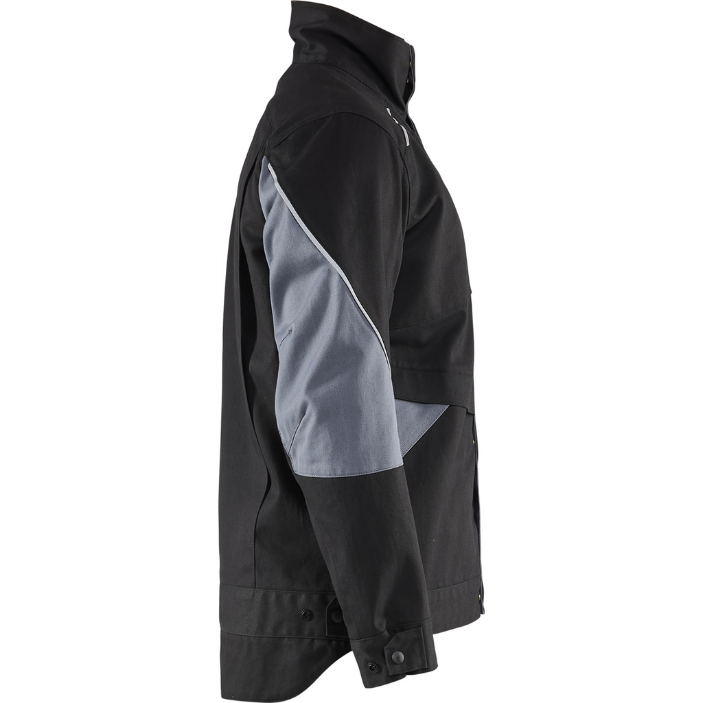 Blaklader Flame Resistant Jacket, Black/Grey (2)