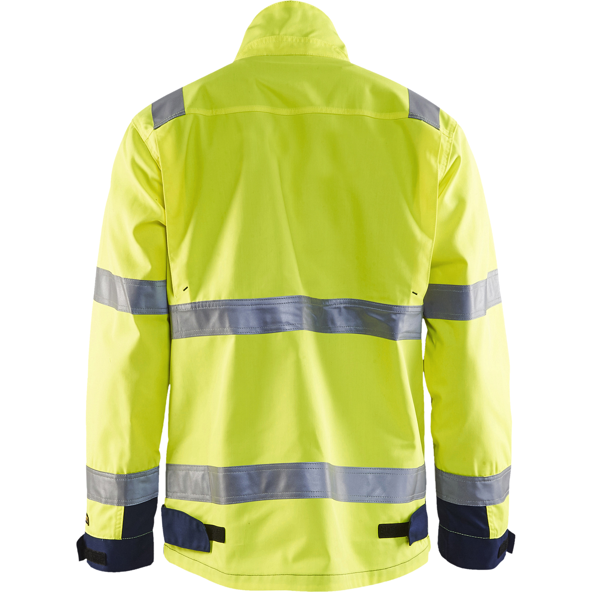 Blaklader High Vis Jacket, Yellow/Navy Blue (4)