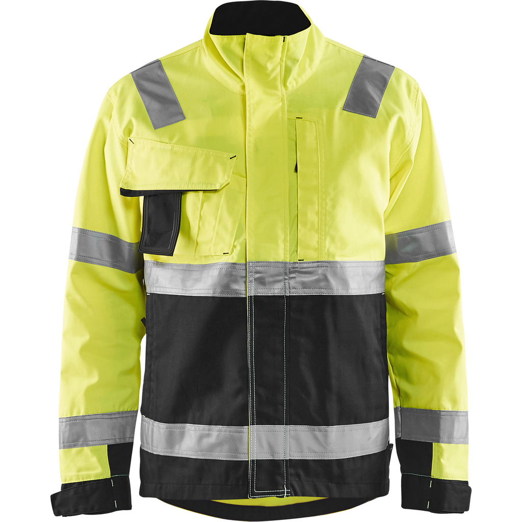 Blaklader High Vis Jacket, Yellow/Black